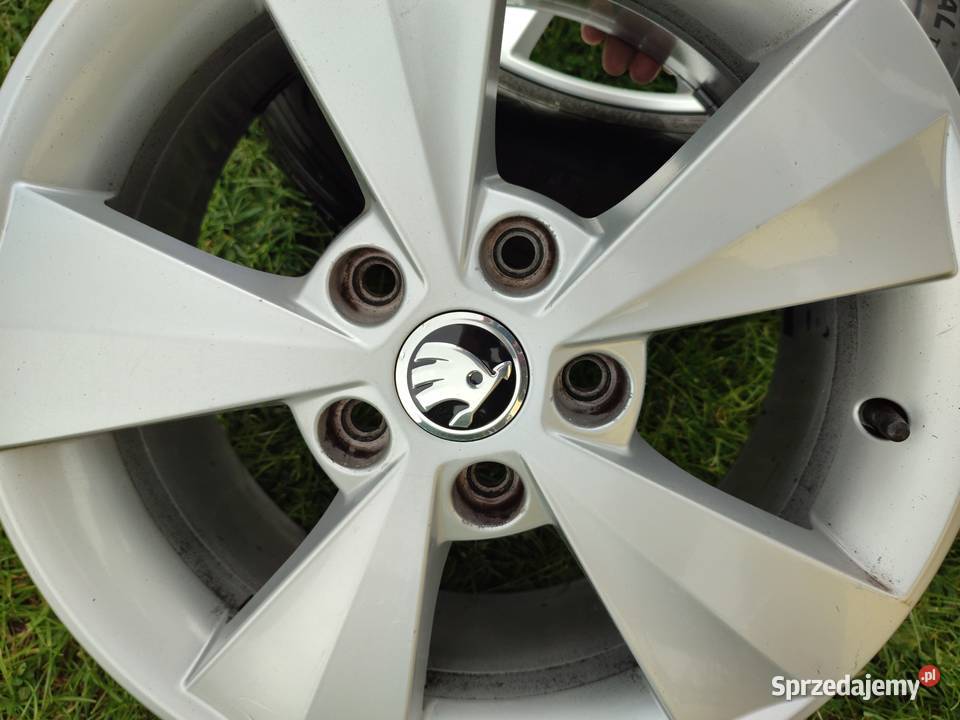 Felga 16 65Jx16H2 ET46 Aluminiowa Skoda Octavia aluminiowe dolnośląskie Bolesławiec sprzedam
