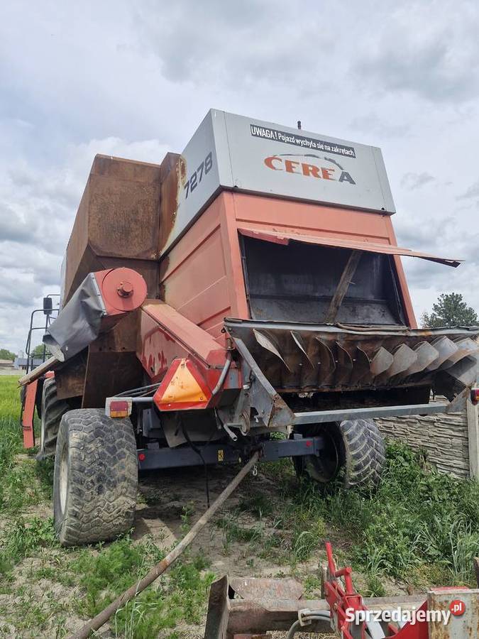 Kombajn Massey Ferguson Carea 7278 na częsci wielkopolskie Swarzędz