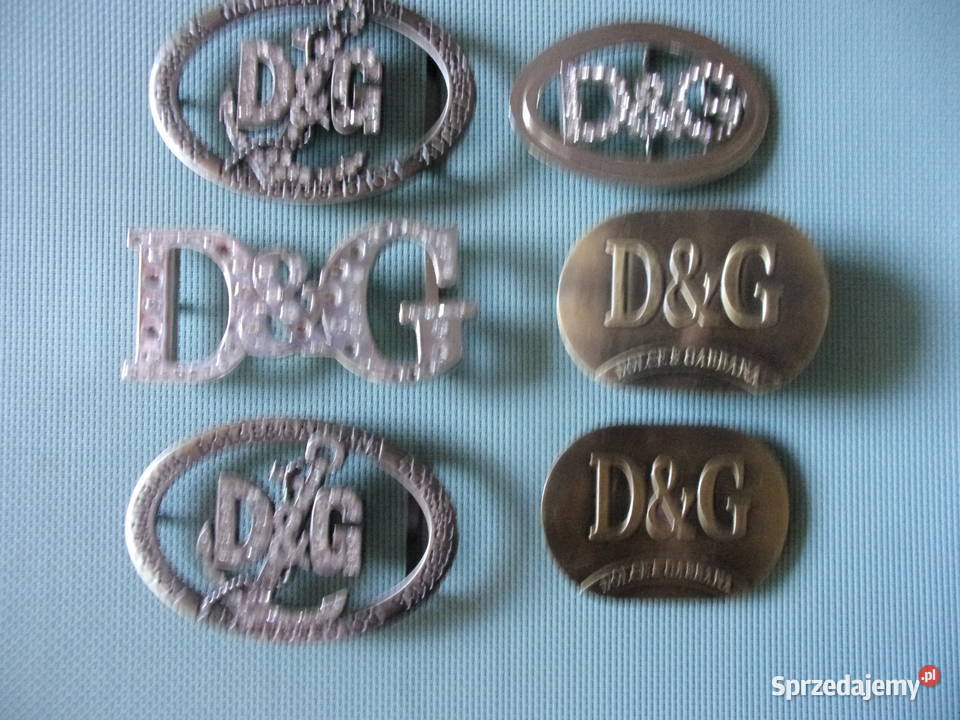 Klamra do paska DG Dolce Gabbana Damskie i sprzedam