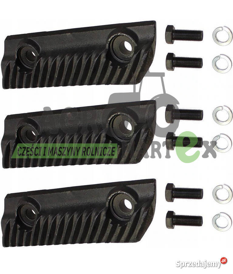 84060997 ZESTAW 3 CEPÓW RH do HOLLAND CR ROTOR sprzedam