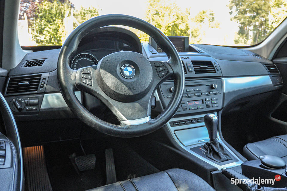 BMW X3 2008 r Automat Skóry xDrive Lift Wrocław