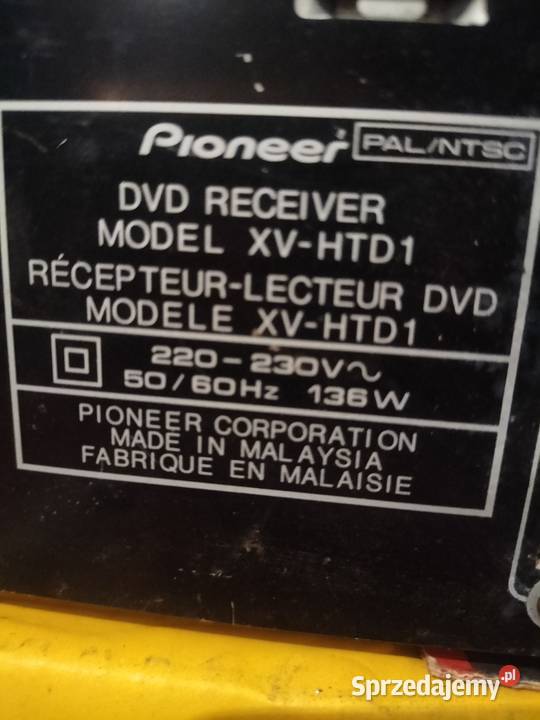 Pioneer radio CD wzmacniacz xvhtd1 Seroczyn