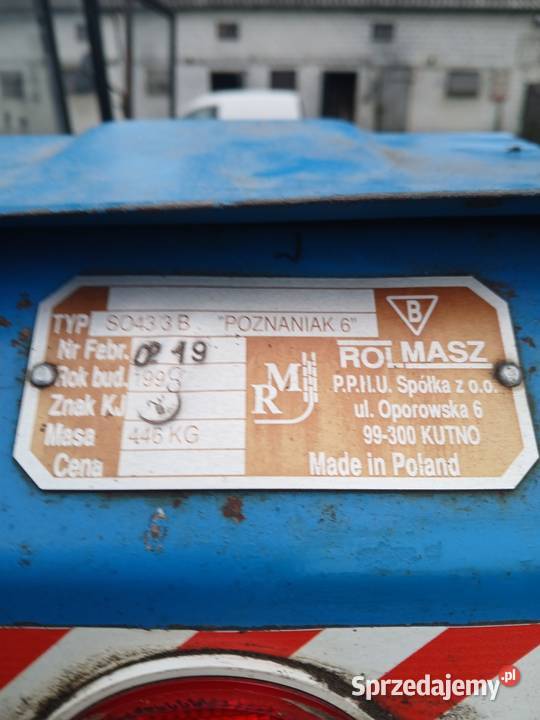Siewnik poznaniak 27m Poddębice sprzedam