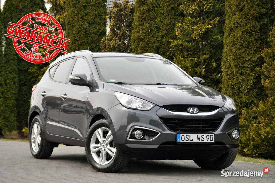 Hyundai ix35 20CRDi1844WDNaviKameraSkóryAutomatI czujnik deszczu Ostrów Mazowiecka