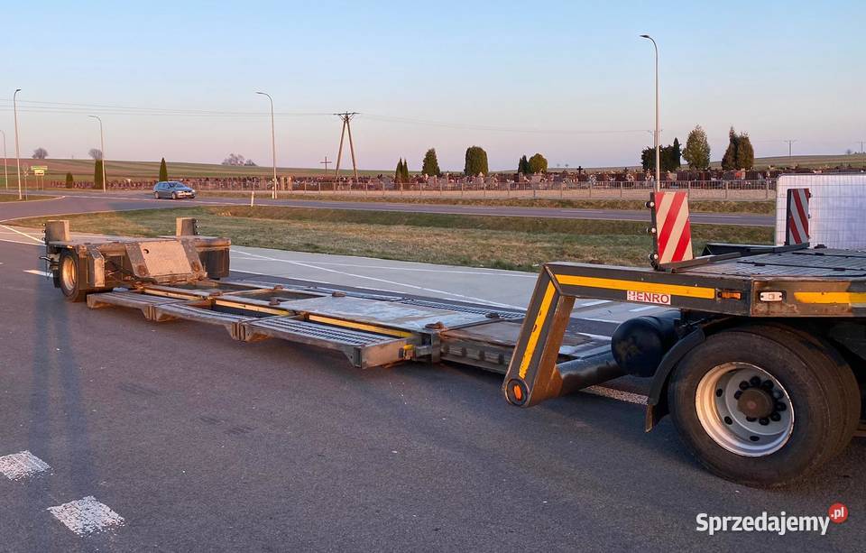 Przyczepa niskopodwoziowa niskopodwoziówka Lublin