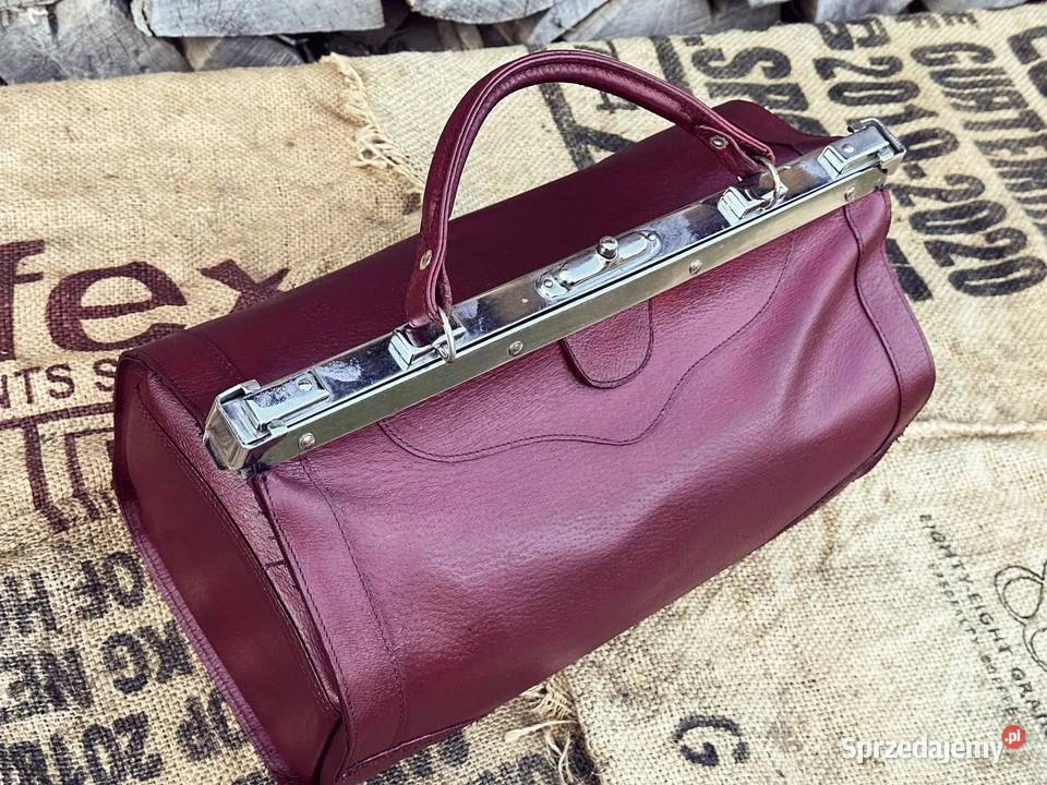 Torba lekarska kuferek pełnej renowacji Cudowny 24cm mazowieckie Warszawa