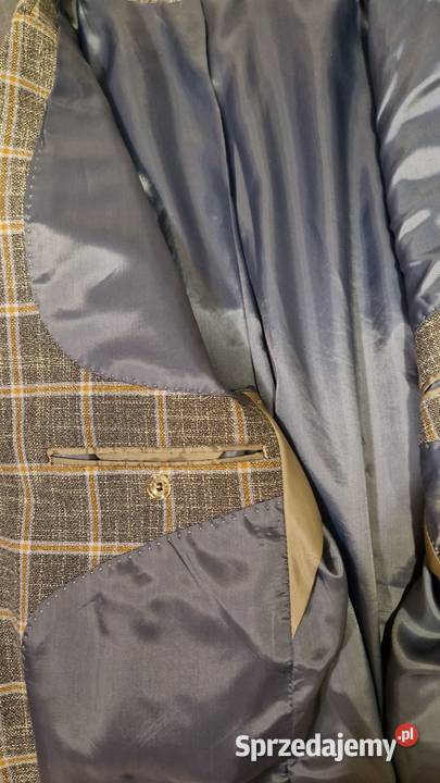 Męska MARYNARKA Pako Lorente Rozmiar 60 krata