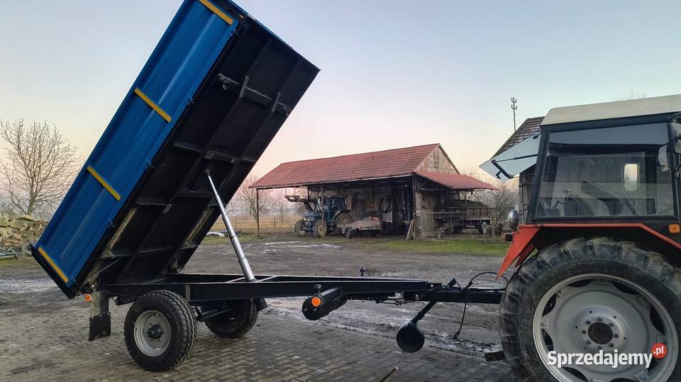 Przyczepa nieuszkodzony Borzęcin sprzedam