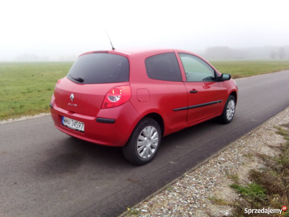 Renault Clio III 15 dci 2008 diesel Sypniewo