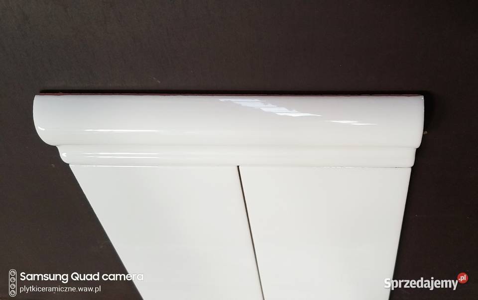 tamoe listwa ceramiczna biała 5x20 gzymslondon Materiały budowlane Opoczno
