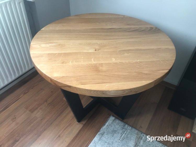 Stolik kawowy dębowy loft 81