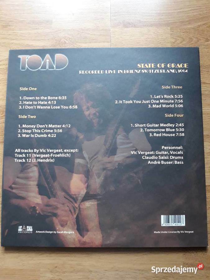 Niezapomniane koncerty hard rocka TOAD Live in Rzeszów