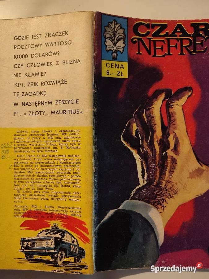 Komiks z czasów PRL Kapitan Żbik 16 Warszawa