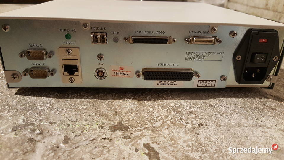 Varian PAXSCAN Command Processor Sprzęt medyczny Zielona Góra