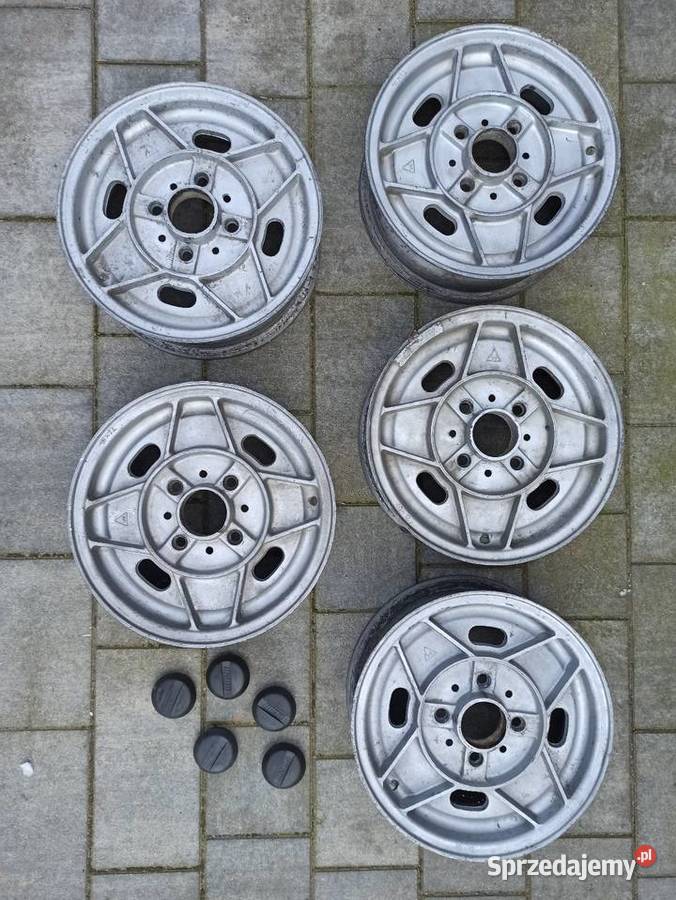 Felgi aluminiowe ATS 12 498 Fiat 126p Maluch 5 aluminiowe wielkopolskie Poznań sprzedam
