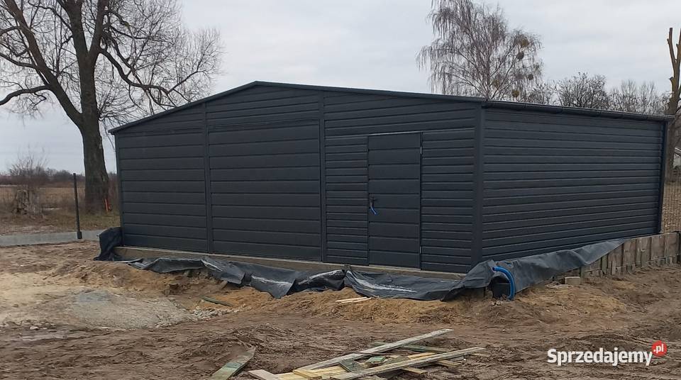 Blaszany Garaż 96m dowolne wymiary Producent