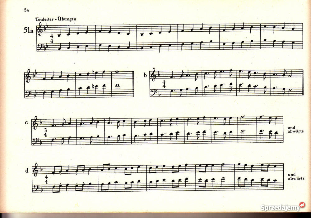 Nuty na trąbkę Wilhelm Ehmann Blserfibel 1