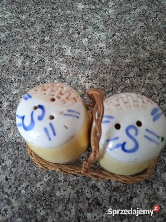 Zestaw do soli i pieprzu łódzkie