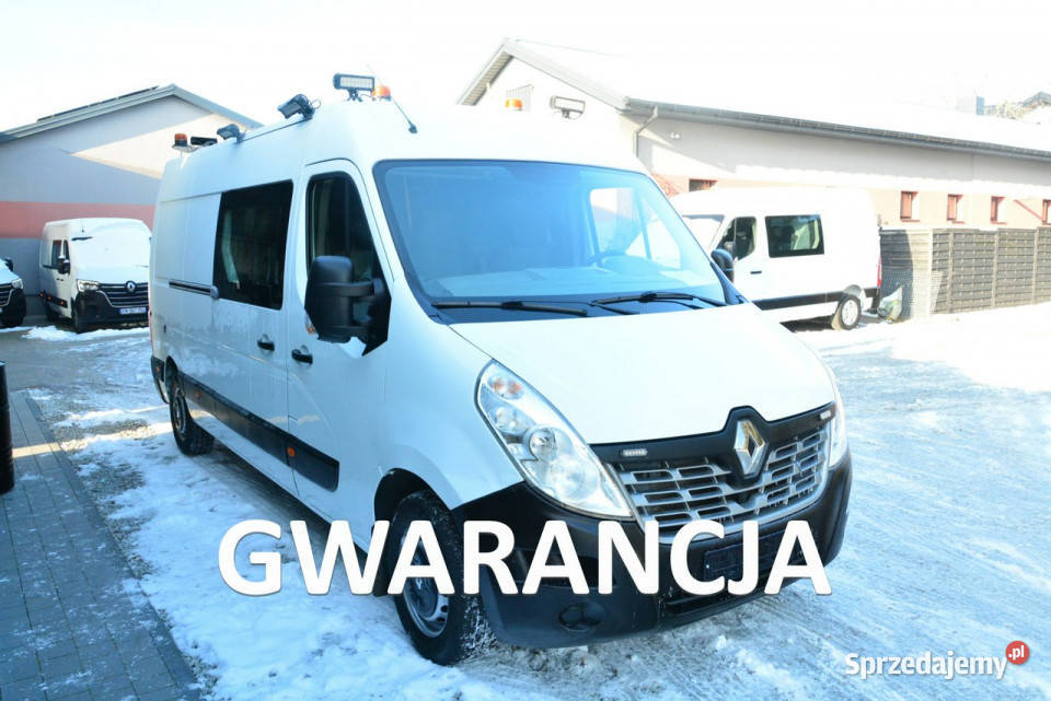 Renault Master 4 osobowy brygadówka doka pełna wspomaganie kierownicy Warszawa sprzedam