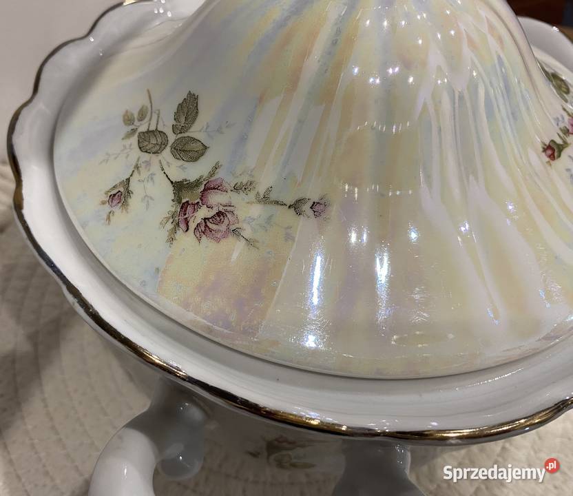 Porcelanowy serwis Wałbrzych 6 osób Łomża