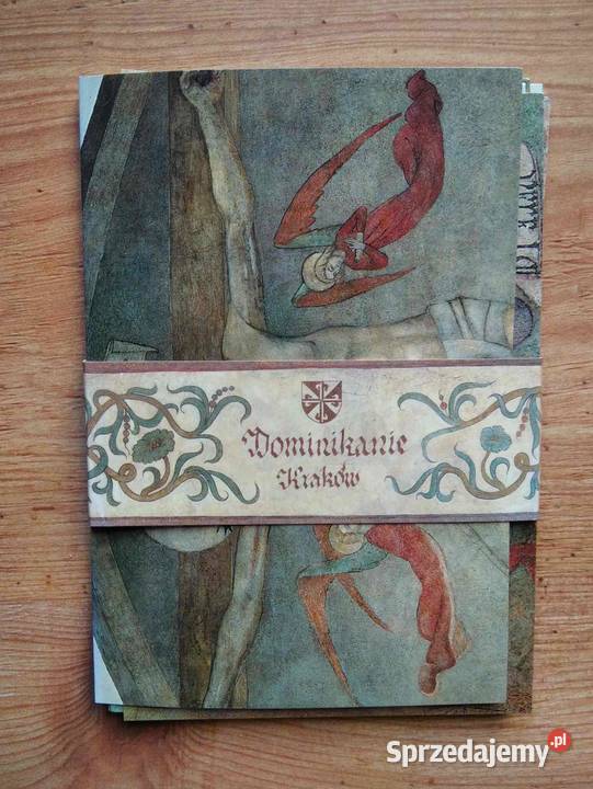 Klasztor Dominikanów Kraków freski komplet Pocztówki i karty telefoniczne pomorskie Gdańsk sprzedam