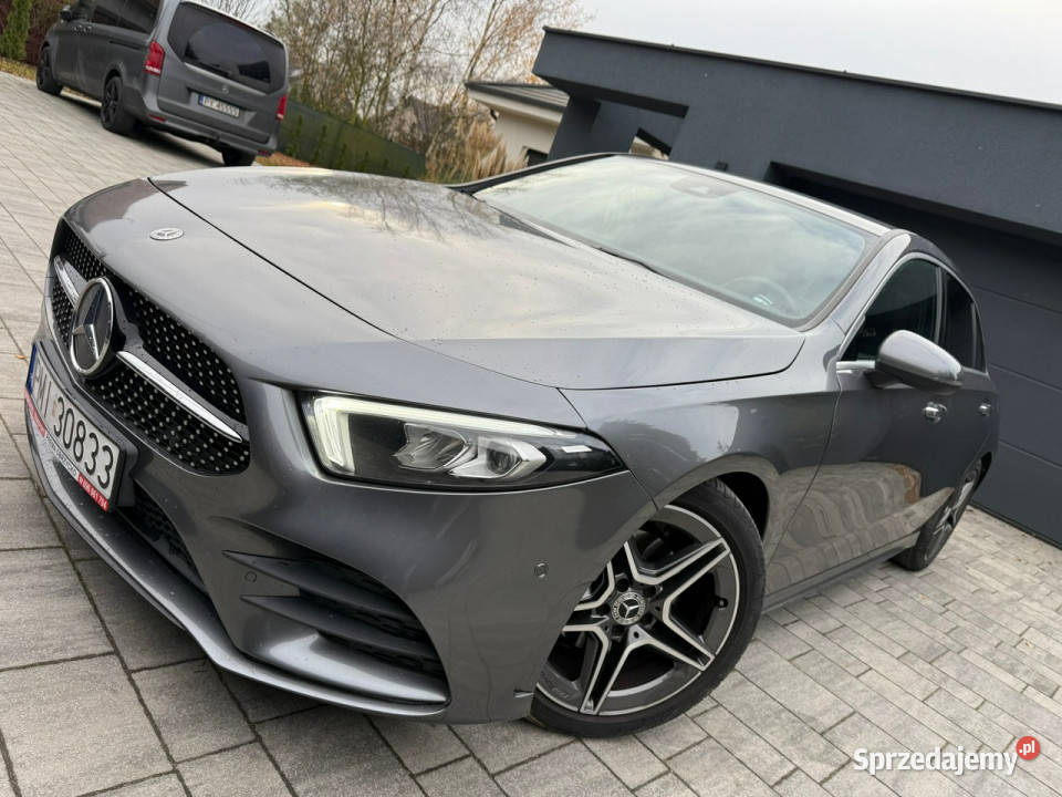 Mercedes A 200 163 AMG Duża Navi Led Kamera ASR (kontrola trakcji) Mercedes-Benz Przeźmierowo sprzedam