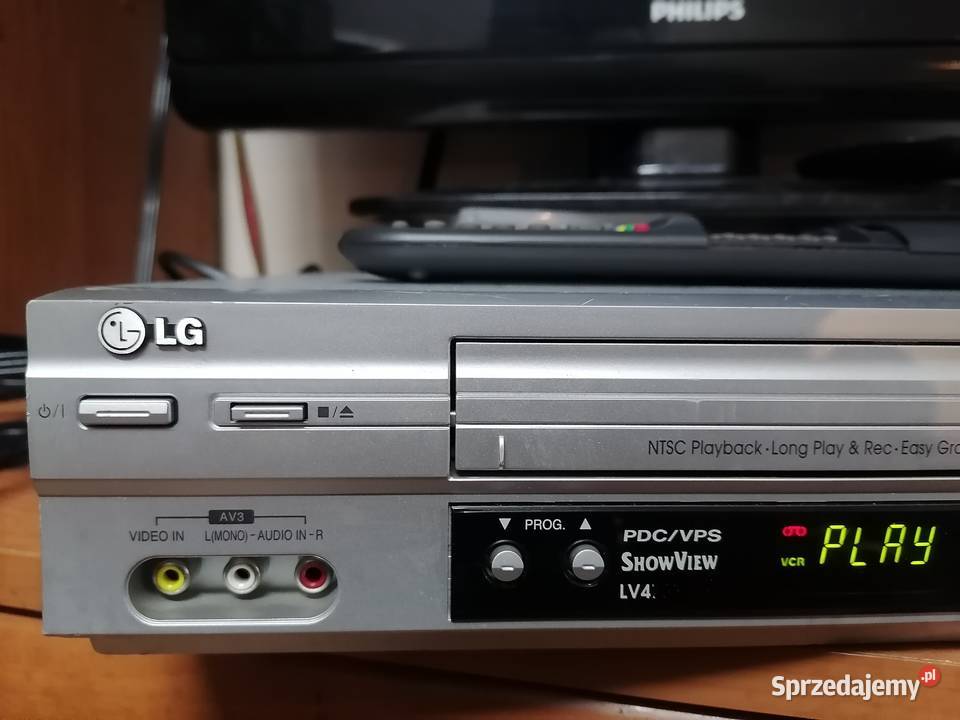 Magnetowid VHS LG LV 4981 HIFI stereo pilot śląskie Częstochowa sprzedam