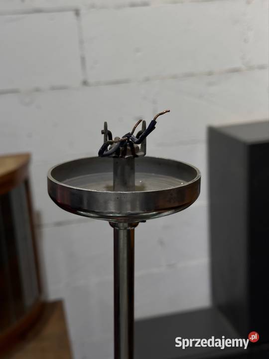 Żyrandol vintage PRL Art Deco 5ramienny zielone Wrocław