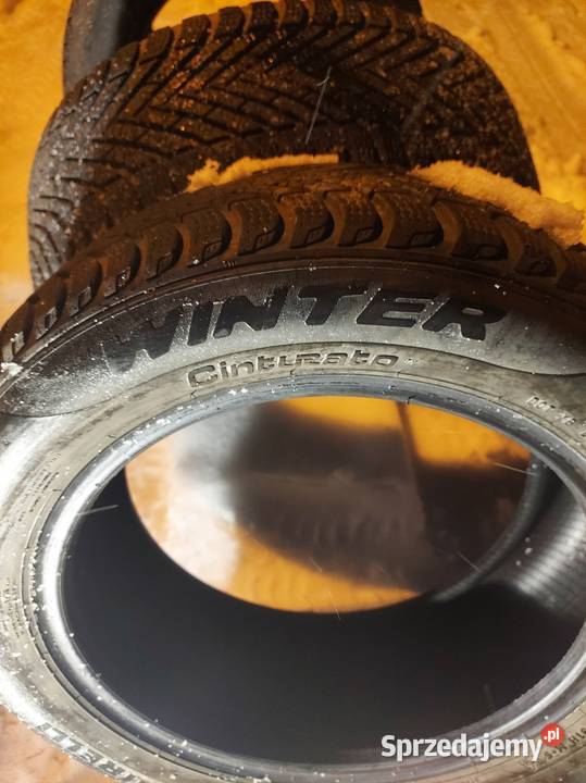 4 Opony zimowe 205 55 r16 Pirelli Winter wielkopolskie