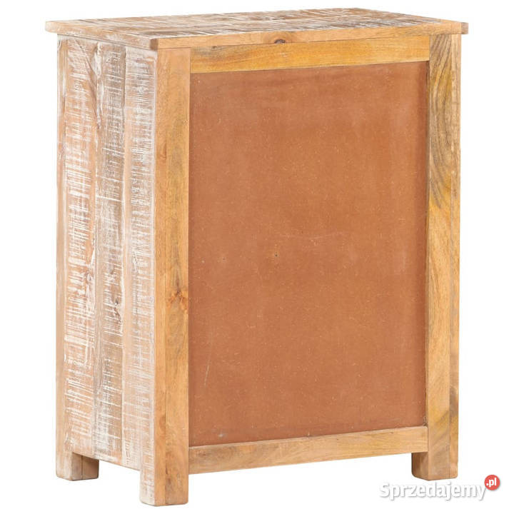 Szafka 61x35x76 surowe drewno akacjowe WM321792