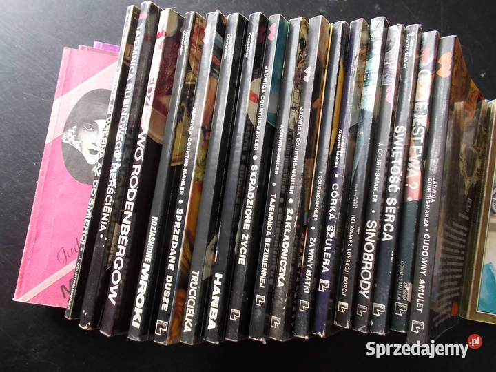 Książki Jadwigi CourthisMahler 24 tomy Limanowa