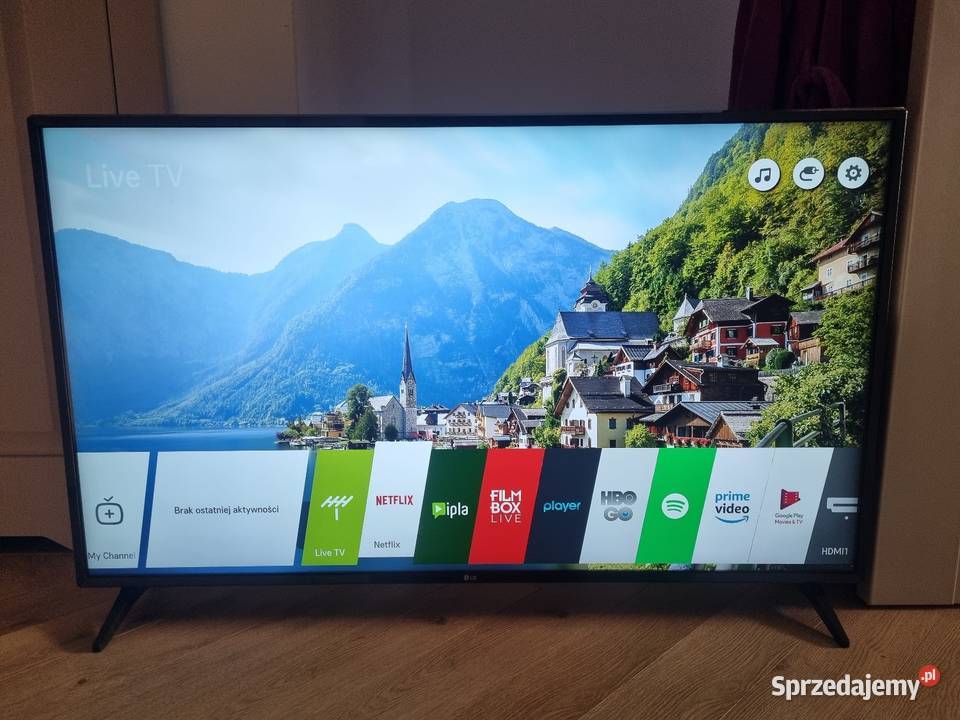 Smart TV LG 55 4K HDR YouTube Netflix WIFi 55cale Bojanowo sprzedam