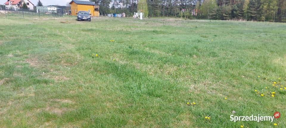 Działka budowlana Bory Tucholskie kujawsko-pomorskie Śliwice