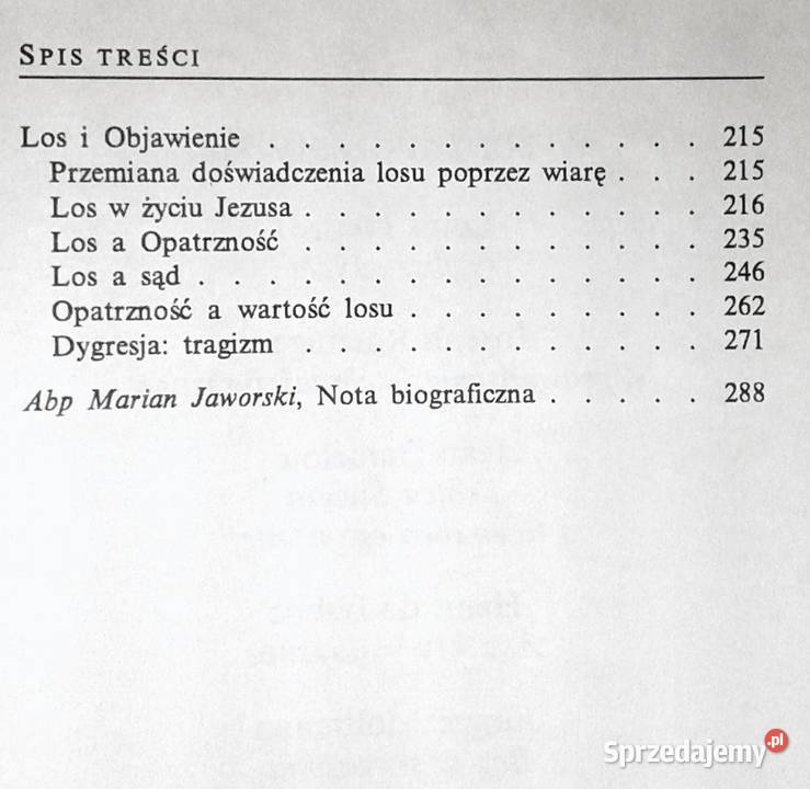 Wolność łaska los Romano Guardini Chełm