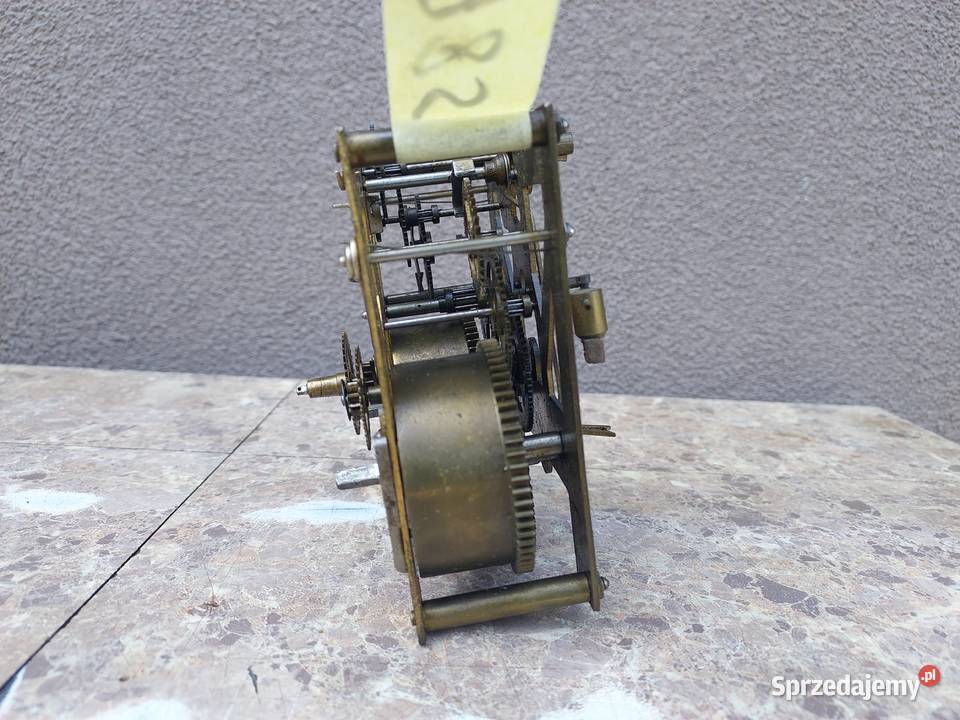 785 Mechanizm starego zegara ściennego Mauthe pomorskie Tczew sprzedam