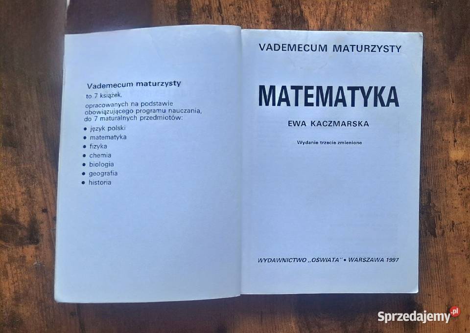Matematyka Vademecum maturzysty Drawsko