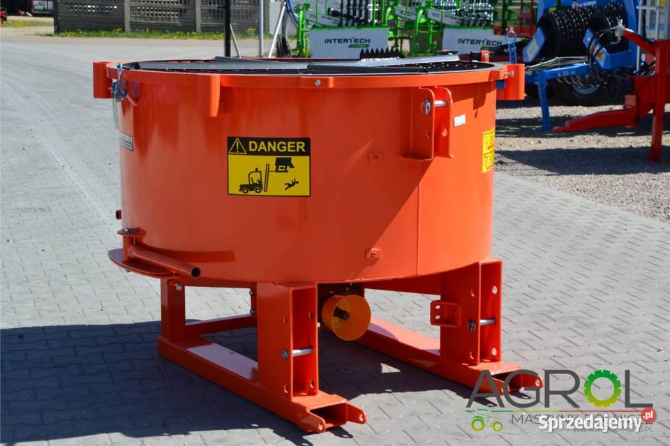 MIESZALNIK PASZ BETONIARKA WOM 1200l Gwarancja mazowieckie Mława