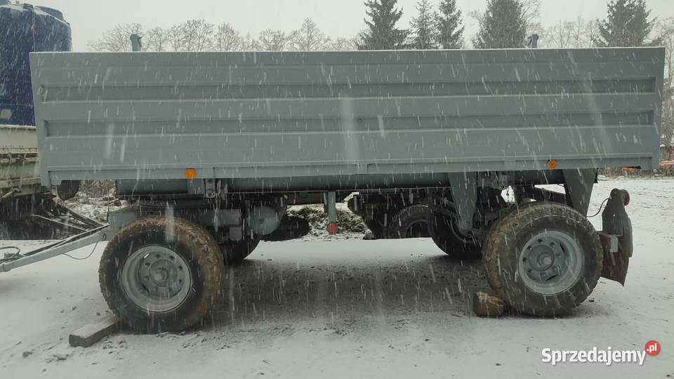 Przyczepa Czeska BSS 8T Kiper Na Dwie Strony Dobromierz
