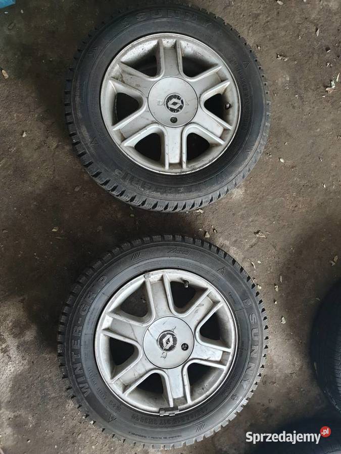 Koła z felgami aluminiowymi Renault Dacia