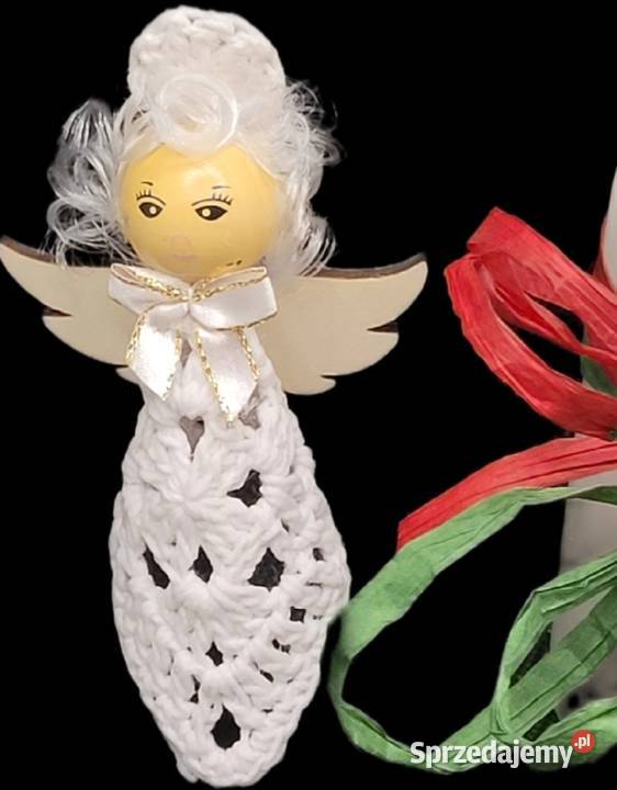 Aniołki na choinkę małopolskie Krzywaczka