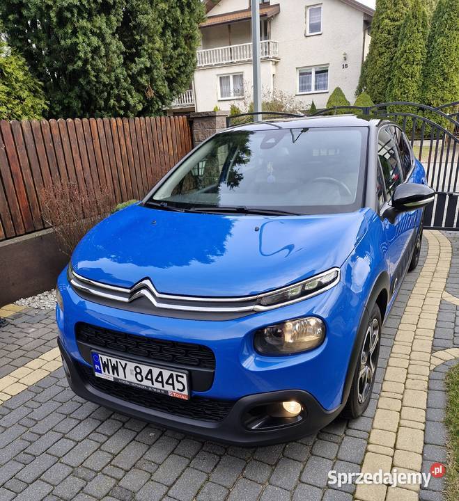 Citroen C3 2019 PIERWSZY WŁAŚCICIEL lakier metallic sprzedam