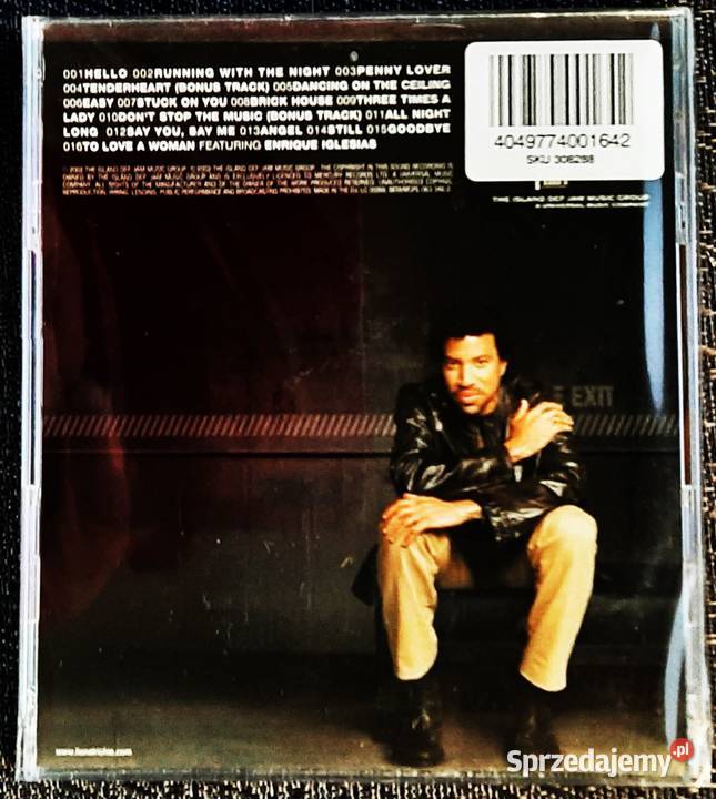 Znakomity Album CD LIONEL RICHIE Album Encore Chorzów sprzedam