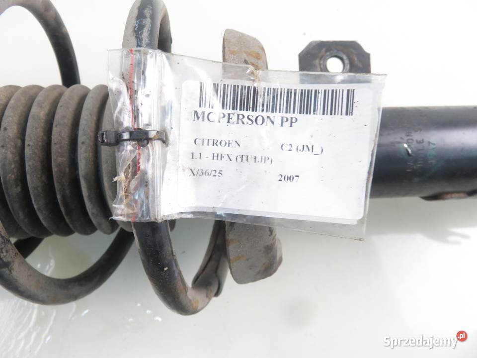 MCPERSON PRAWY PRZEDNI CITROEN C2 JM 11 HFX osobowe