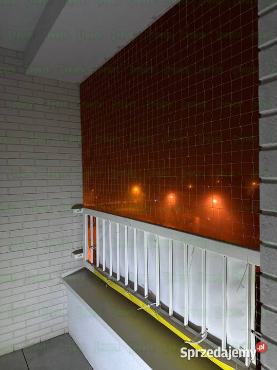 Zakładanie siatek na balkon bez wiercenia Warszawa