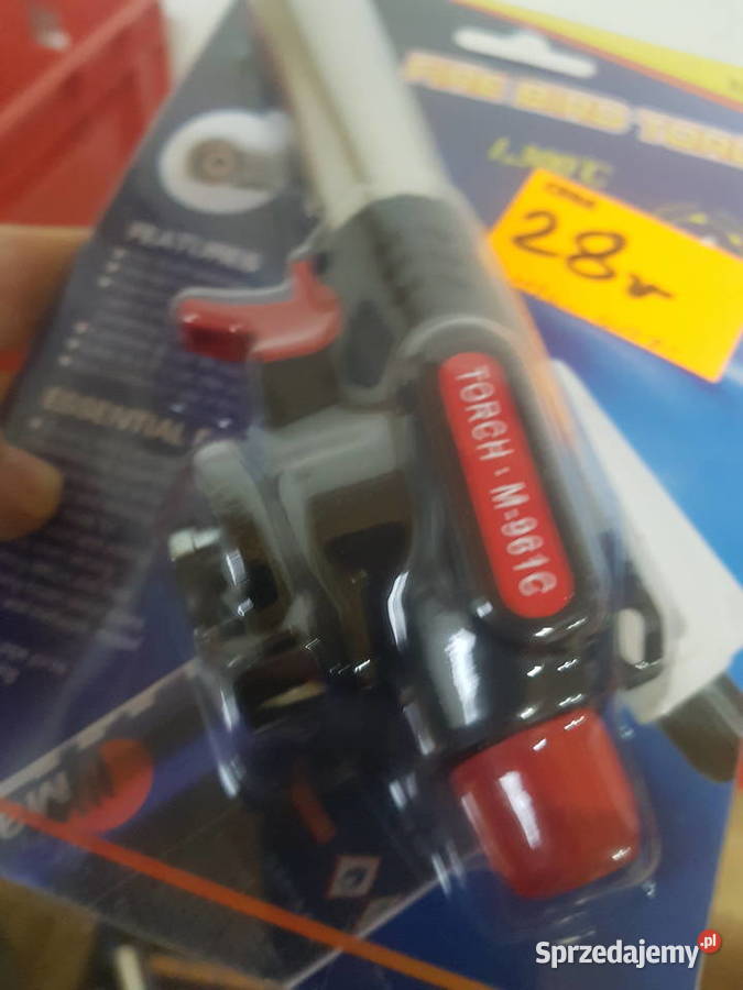 Palnik gazowy z zapalarką na butlę turystyczną Głogowa