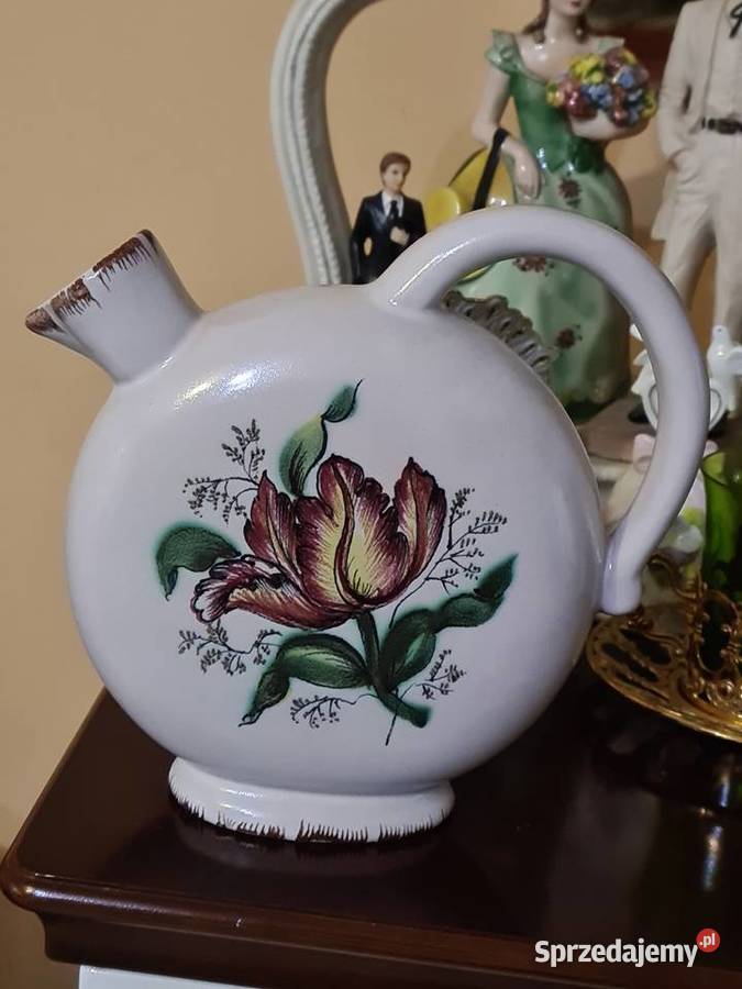 Karafka z kwiatem Przasnysz sprzedam