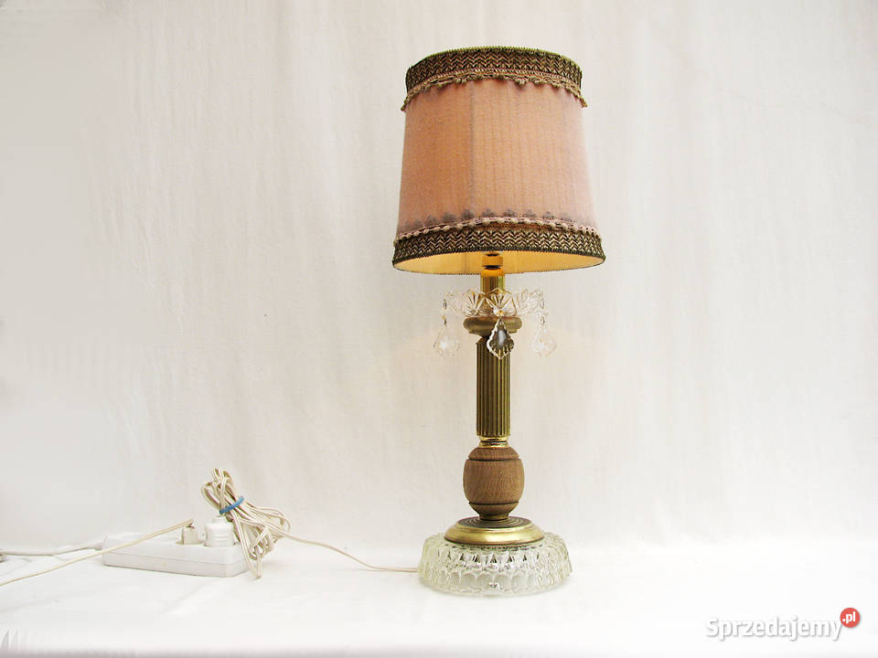 Stara Lampka nocna kryształki Szczecinek