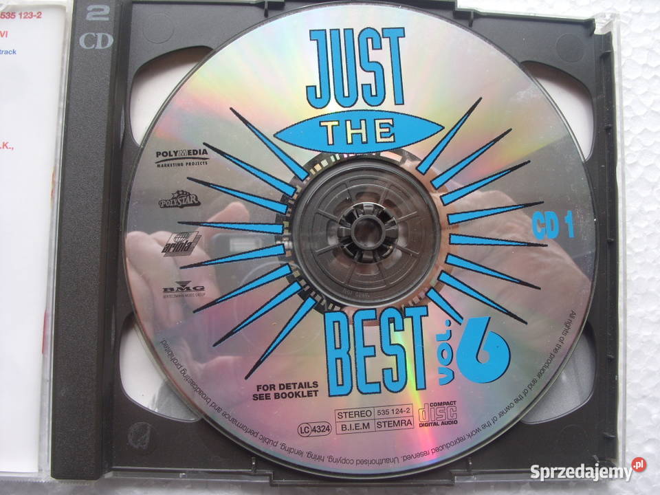 Skladanka CD THE JUST BEST VOL6 2 CD 1995 Wołów