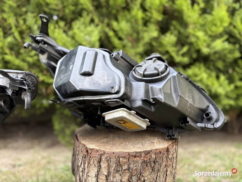 BMW E60 BiXenon Nieskrętny Komplet Lamp Przód Wieluń sprzedam