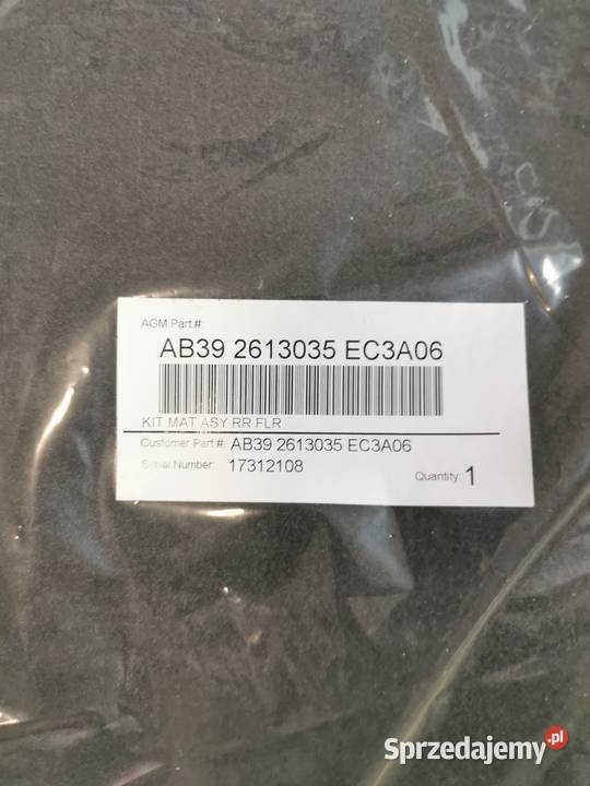 Dywaniki welurowe Ford Ranger Wildtrak Pozostałe Złocieniec